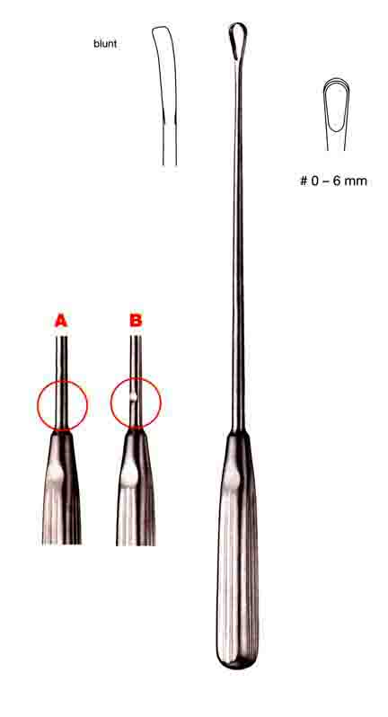 KÜRTAJ KÜRETİ 6MM 31